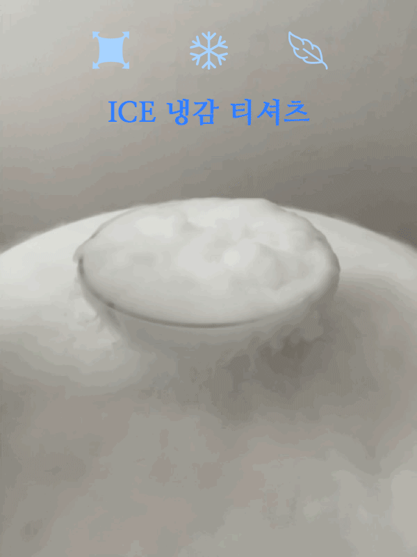 [1+1+1] ICE 냉감 반팔 티셔츠 (10color)